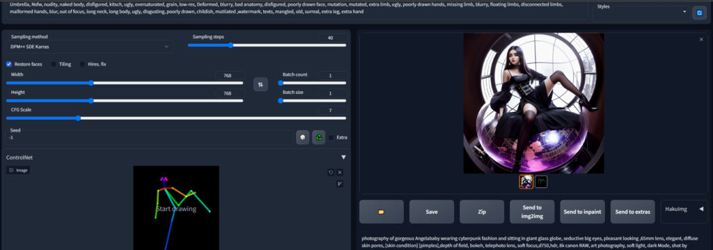 AI Models - Posing with openpose ControlNET