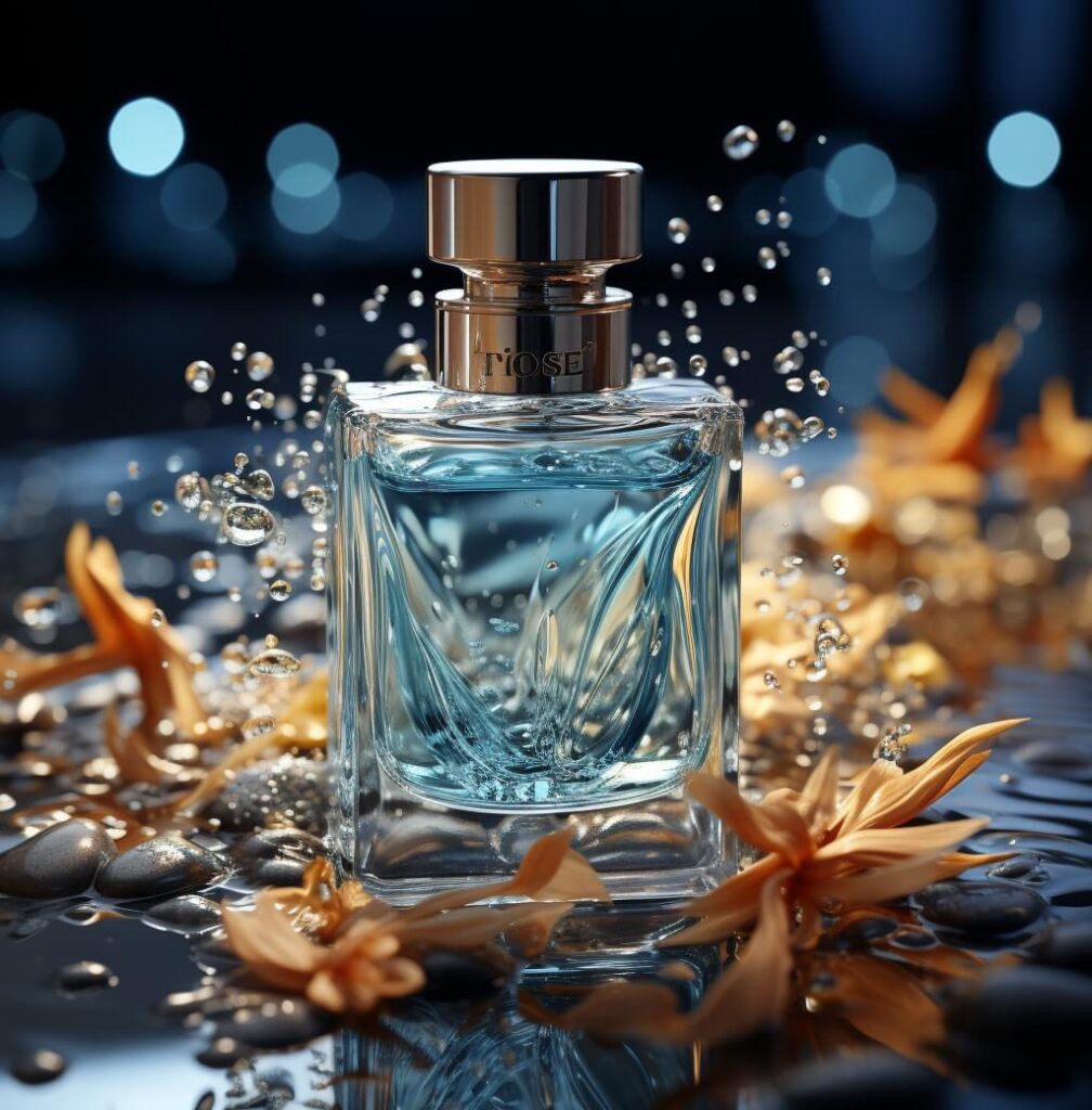 Midjourney - Glass bottle, perfurme