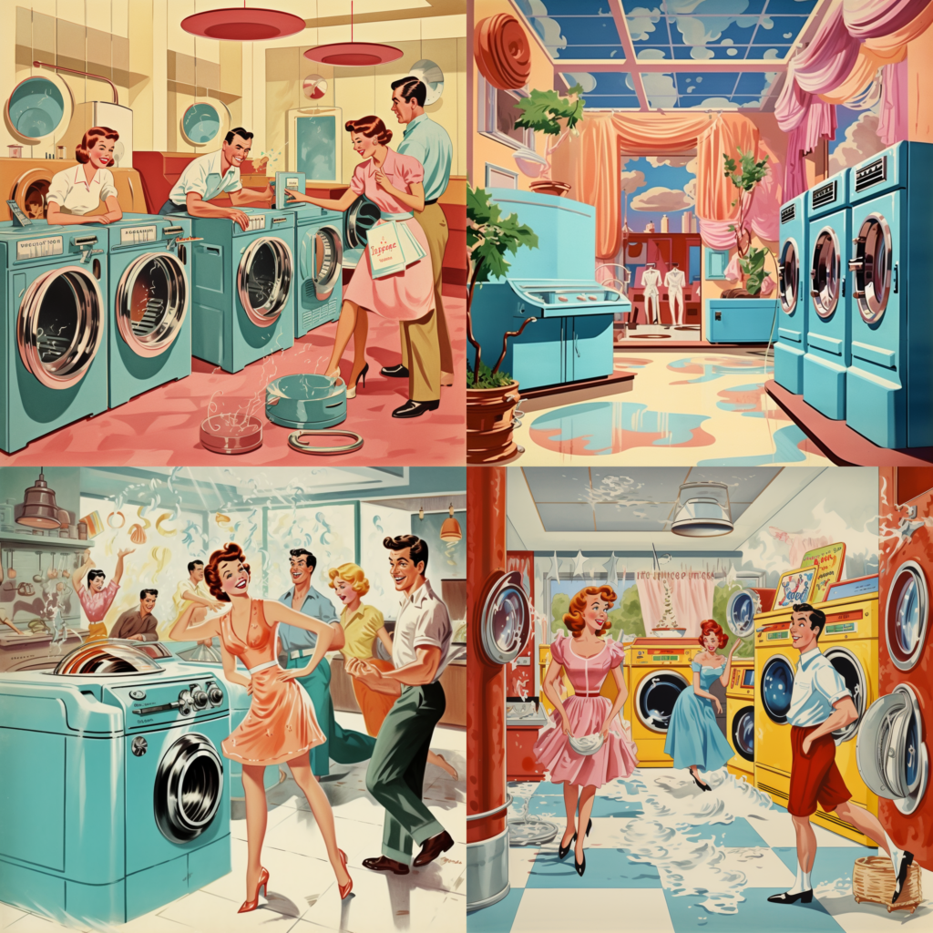 Midjourney V6 - 1950s cartoon style