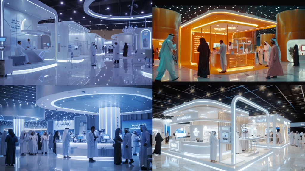 Midjourney - Event booth