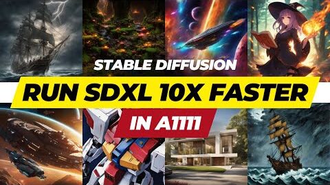 Stable Diffusion A1111 - Tăng x10 tốc độ tạo hình với SDXL