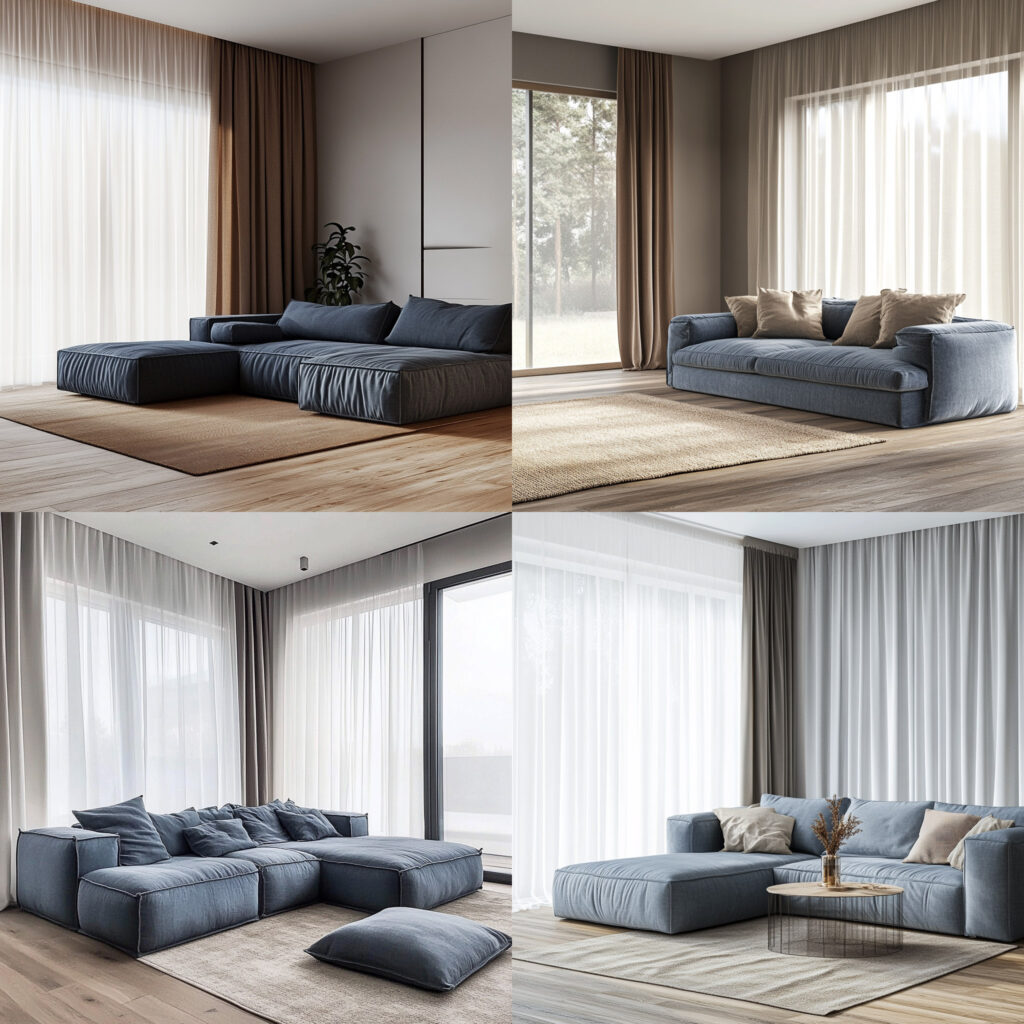 Interior Ai images - Same prompts Midjourney vs Bing