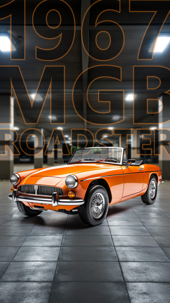 Midjourney - Images for Orange Car key visual