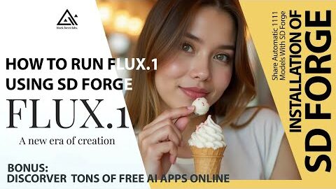Cách chạy Flux1 Locally với SD Forge và hàng đống AI Apps miễn phí