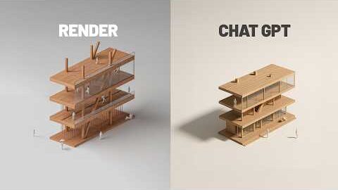 Render phối cảnh kiến trúc với ChatGPT